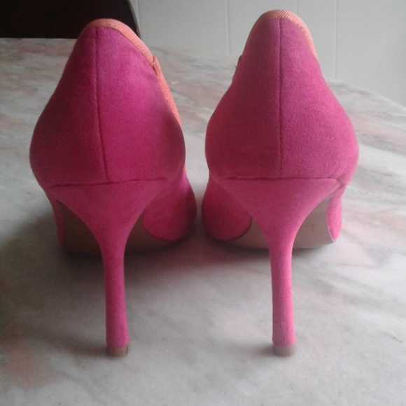 Anne Taylor LOFT pink heels - Picture 4 of 4